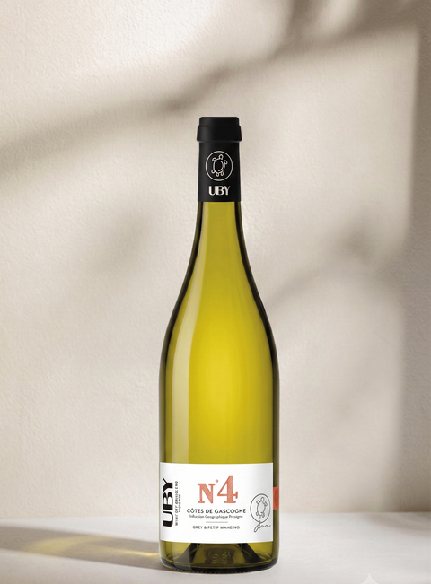 UBY N°4 - Gros et Petit Manseng - vin blanc doux - Côte de Gascogne