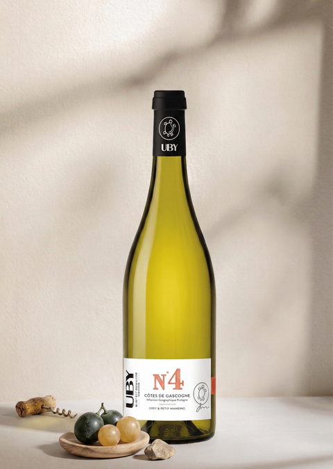 UBY N°4 - Gros et Petit Manseng - vin blanc doux - Côte de Gascogne