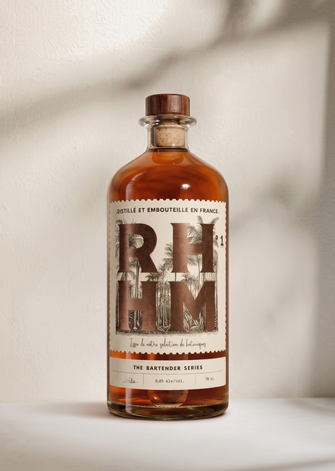 JNPR RHUM n°1 - Spiritueux sans alcool et sans sucre