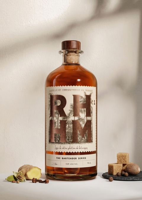 JNPR RHUM n°1 - Spiritueux sans alcool et sans sucre