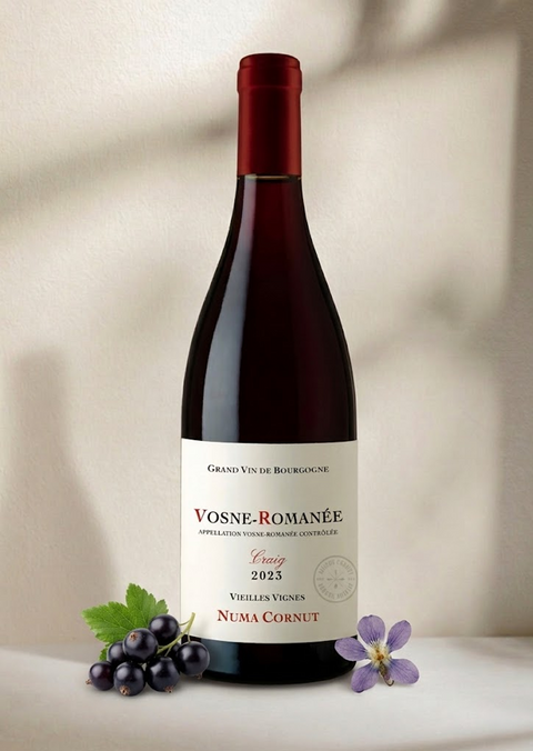 NUMA CORNUT GRAND VIN DE BOURGOGNE VOSNE-ROMANÉE