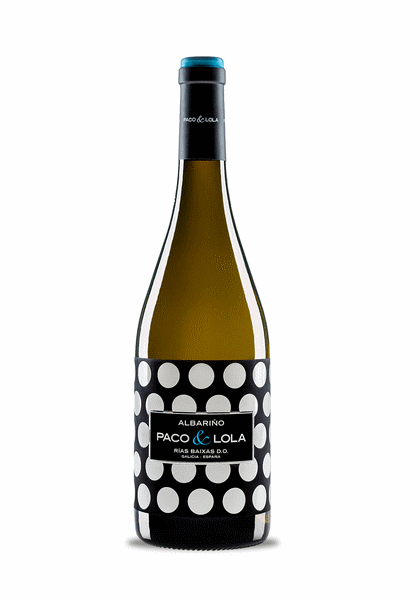 Bouteille d'albariño Paco & Lola, DO Rías Baixas, Galice