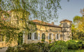 Le château du Domaine Tariquet en Gascogne, au printemps