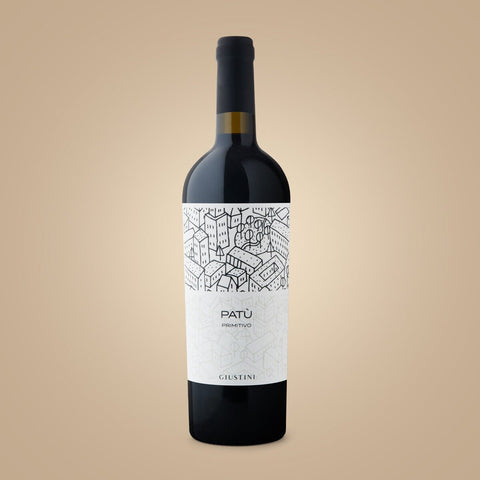 Bouteille de Patù Primitivo Salento IGP, Tenuta Giustini