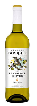 Bouteille de Domaine Tariquet Premières Grives, Côtes de Gascogne moelleux