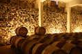 Le chai à barriques du Château La Voulte-Gasparets